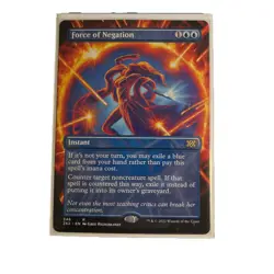 Force of Negation (Borderless) Double Masters 2022 Regular, free shipping - Image 1