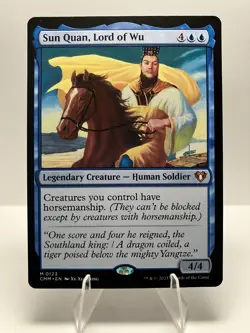 Sun Quan, Lord of Wu 0123 - Mythic - Commander Masters - Image 1