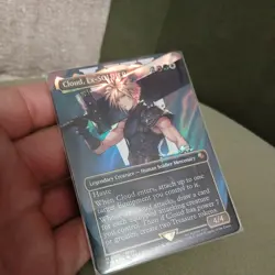 Cloud, Ex-SOLDIER (Borderless) (Surge Foil) Commander: Final Fantasy - Image 1