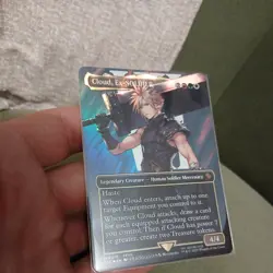 Cloud, Ex-SOLDIER (Borderless) (Surge Foil) Commander: Final Fantasy - Image 2