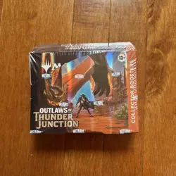 MTG Outlaws of Thunder Junction Collector Booster Box - New Sealed - Image 1