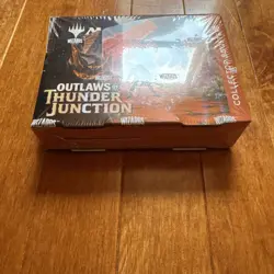 MTG Outlaws of Thunder Junction Collector Booster Box - New Sealed - Image 3