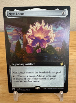 MTG Nyx Lotus 344 Theros Beyond Death THB Extended Art Regular Rare NM - Image 1