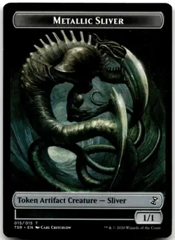 MTG Metallic Sliver Token T Time Spiral: Remastered 15 LP - Image 1