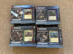 Magic The Gathering - Warhammer 40K Commander Decks Set Of 4 - Brand New - Image 1