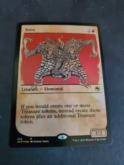 Xorn (Showcase) Adventures in the Forgotten Realms Foil AFR MTG NM - Image 1