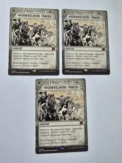 3x Overwhelming Forces - Breaking News - Near Mint - Magic the Gathering - Image 1