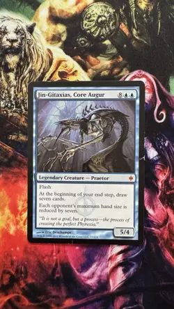 Jin-Gitaxias, Core Augur New Phyrexia Mythic Magic: The Gathering (37/175) HP - Image 1