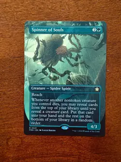 MTG Foundations Spinner of Souls (Borderless) #402 Regular Rare FDN - NM - Image 1