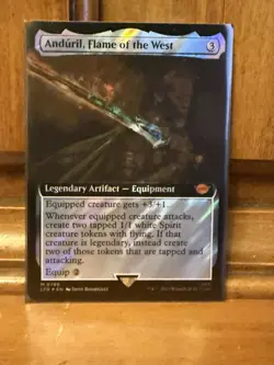 Anduril, Flame of the West (Extended Art) (Surge Foil) Universes Beyond: the... - Image 1