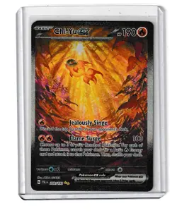 Chi-Yu ex SIR Sv02 Paldea Evolved 259/193 Pokemon Card PAL EN Holo FA 2023 - Image 1