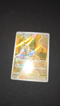 Mimikyu 075 Promo Pokemon TCG Card Scarlet & Violet Paldean Fates - Image 2