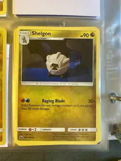 Pokemon Sun & Moon Celestial Storm Regular Shelgon 105/168 - Image 3