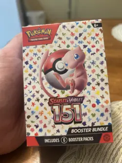 Pokemon Scarlet Violet 151 Booster Bundle 6-Pack, Factory-Sealed - Image 1