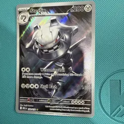 Steelix 150/132 Illustration Rare Pokemon Mega Evolution English NM - Image 1