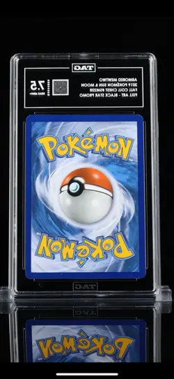 Pokemon TCG Armored Mewtwo Holo Black Star Promo SM228 TAG 7.5 - Image 2