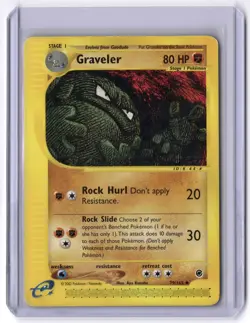 Graveler 079/165 Uncommon Normal NM Pokemon Expedition - Image 1