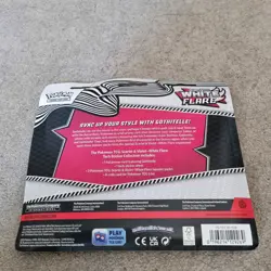 Pokemon TCG White Flare Tech Sticker Collection - 3 pack blister NEW/SEALED - Image 3