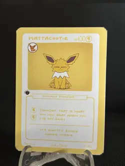 Wattacootie (Jolteon) 14/25 - 1st Edition Pokederp Fan Art - Pokemon #Y - Image 1