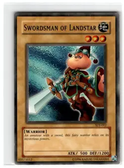 Yu-Gi-Oh! Swordsman of Landstar Common SDJ-002 Heavily Played Unlimited - Image 1