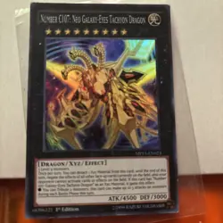 Number C107: Neo Galaxy-Eyes Tachyon Dragon MP15-EN023 2015 Mega-Tins Mega Pack - Image 1