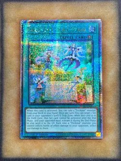 Yugioh Trickstar Light Stage MP24-EN046 Quarter Century Rare 1st Ed NM - Image 1