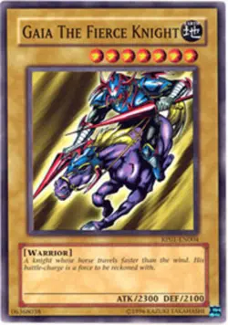 Yugioh! LP Gaia The Fierce Knight - RP01-EN004 - Common - Unlimited Edition Ligh - Image 1