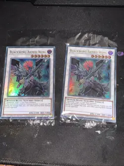 Yu-Gi-Oh! Blackwing Armed Wing Lost Art Promo (2-Pack) - Image 1