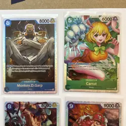 One Piece Tcg SR Lot Of 9 Cards English - Image 2