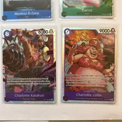 One Piece Tcg SR Lot Of 9 Cards English - Image 3