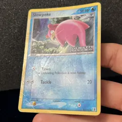 SLOWPOKE Reverse Holo 83/113 EX Delta Species STAMPED Pokemon Card 2005 DMG HP - Image 3