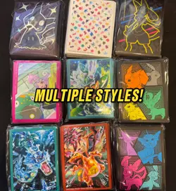 Official Pokemon TCG Card Sleeves 65ct (Standard Size) DIFF OPTIONS AVAILABLE - Image 1