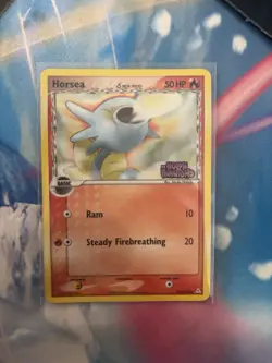 Pokemon TCG Card 2006 EX Holon Phantoms - Horsea 66/110 Reverse Holo - Image 3