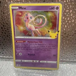 Small Pokemon Card Lot - Mew Celebrations Victini Promo - Image 3
