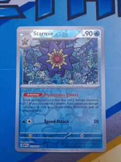 Starmie Reverse Holo NM 121/165 Scarlet & Violet 151 Pokemon Card - Image 1