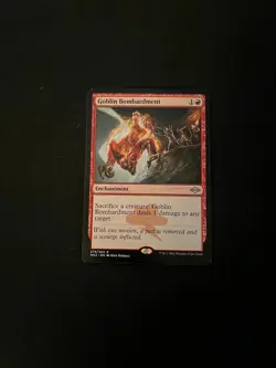 GOBLIN BOMBARDMENT NM/LP [Modern Horizons 2] MTG MAGIC CARDS - Image 1