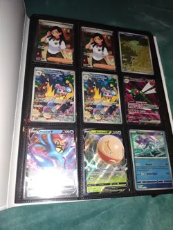 Black Bolt Binder With Pokemon Cards Inside (IR EX Pokeball & More) NM TCG - Image 3