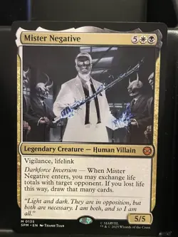 Mister Negative #135 NM/M MTG Spiderman Magic Card Mythic - Image 1