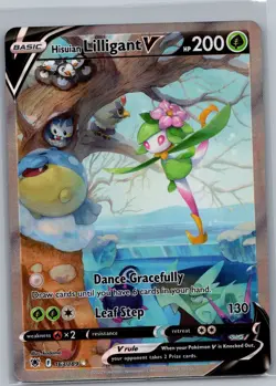 Hisuian Lilligant V 163/189 Alternate Art - Astral Radiance - Pokemon Card - NM - Image 1