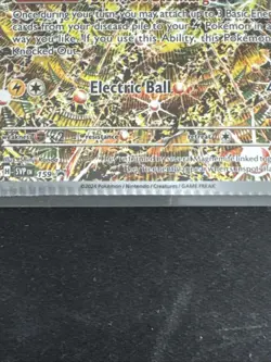 Magneton 159 Sv: Scarlet & Violet Promo Cards Holo CRIMP ERROR - Image 3
