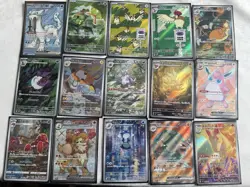 Pokemon lot 85 Cards. Near Mint. Full Illustrations. English and Japanese - Image 1