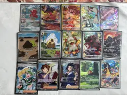 Pokemon lot 85 Cards. Near Mint. Full Illustrations. English and Japanese - Image 5