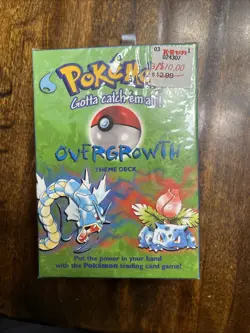 Base Set Theme Decks Zap Brushfire Blackout Overgrowth Pokemon Cards New Sealed - Image 4
