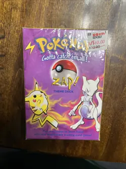 Base Set Theme Decks Zap Brushfire Blackout Overgrowth Pokemon Cards New Sealed - Image 5