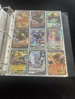 Binder Full of Pokemon Cards - Includes Full Arts, Holos & Reverse Holos - Image 4
