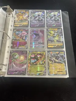 Binder Full of Pokemon Cards - Includes Full Arts, Holos & Reverse Holos - Image 5