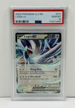🔥PSA 10 GEM MT 2023 Pokemon Trading Card Game Classic 017/034 Lugia ex🔥 - Image 1