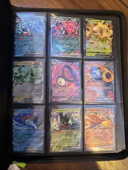 Pokemon Card Binder Collection Lot Unown V, Iron Thorns Ex, V And Ex + More - Image 1