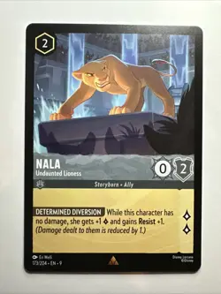 Nala - Undaunted Lioness 173/204 Fabled Regular Disney Lorcana Card NM - Image 1