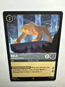 Nala - Undaunted Lioness 173/204 Fabled Regular Disney Lorcana Card NM - Image 2